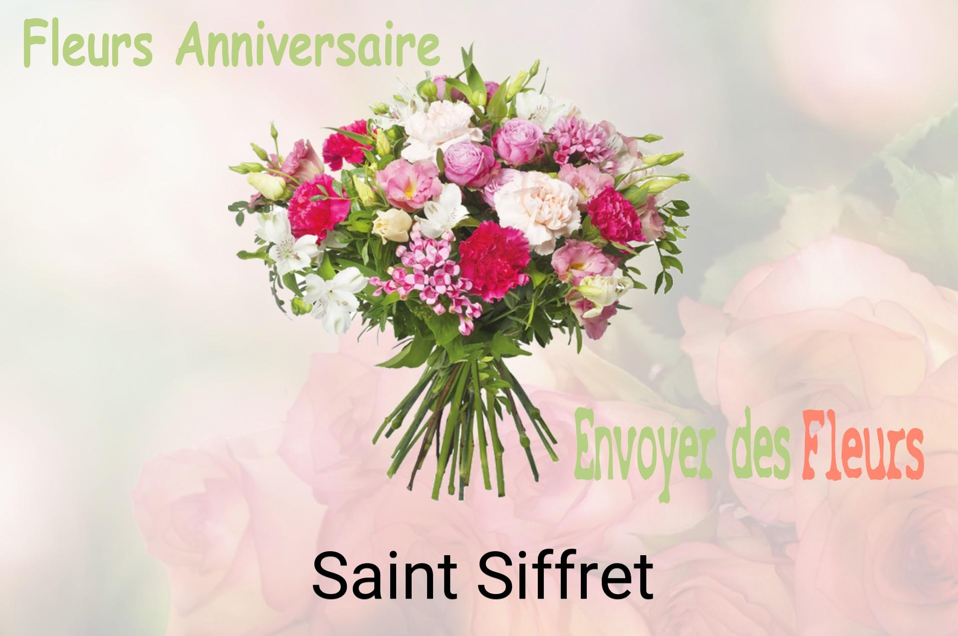Bouquet de fleurs d’anniversaire livré à Saint-Siffret